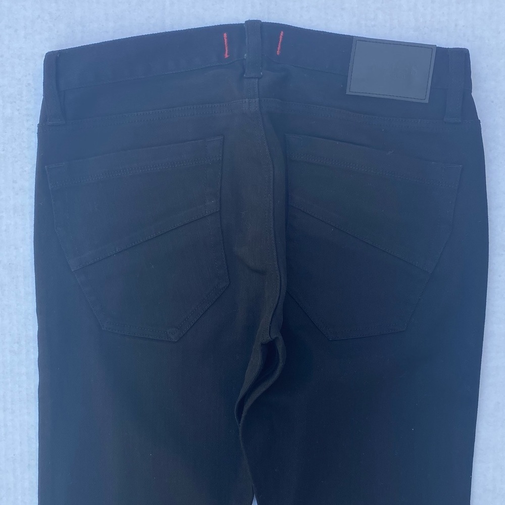 New GUESS Slim Tapered Moto Jeans SZ 32 - Picture 5 of 7